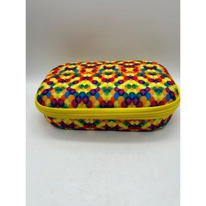 ZIPIT Fresh Colorz Rainbow Multi Color Pixels Pencil Storage Box Case